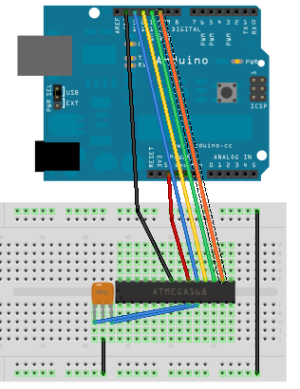 How To Burn bootloader with Uno R3 and ArduinoISP - Sparky's Widgets